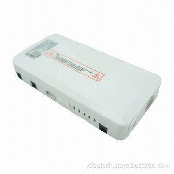 12V Multifunction Mini Jump Starter Power Bank for Car Laptop, iPhone and iPad